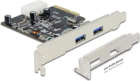 DeLOCK 2x USB-A 3.1, PCIe 3.0 x4