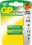 GP Batteries ReCyko+ Micro AAA NiMH 820mAh, 2er-Pack