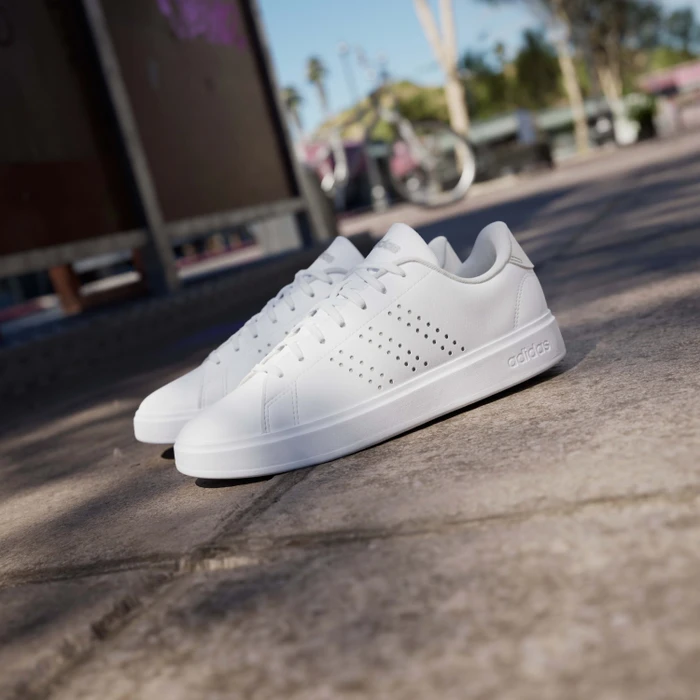 adidas Advantage 2.0 cloud white/grey two/silver metallic (Damen)