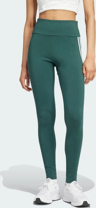 adidas 3-Streifen Hose lang mineral green (Damen)