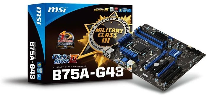 MSI B75A-G43 (Intel 1155)