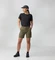 Fjällräven Abisko Hybrid Trail Hose kurz laurel green (Damen) Vorschaubild