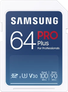 Samsung PRO Plus for Professionals, SD UHS-I U3, V30, Rev-K / 2021