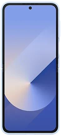 Samsung Silicone Case für Galaxy Z Flip7 FE/Flip6 blau