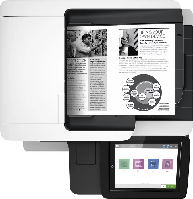 HP LaserJet Enterprise MFP M528dn, Laser, einfarbig