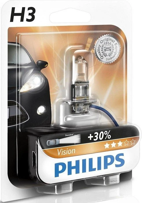 Philips Vision H3 55W, 1er-Pack