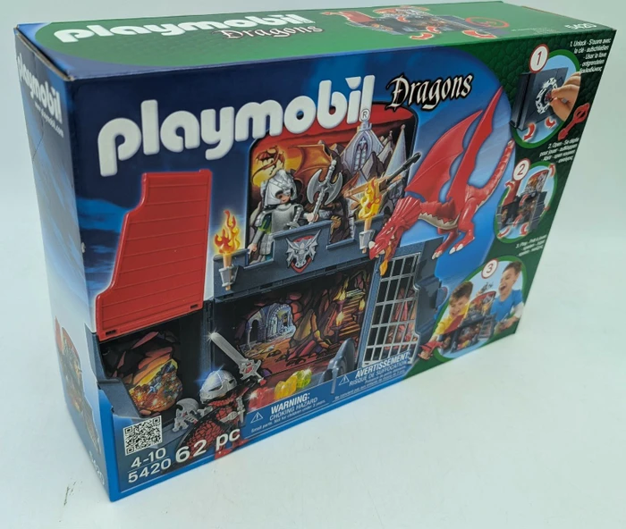playmobil Dragons Aufklapp-Spiel-Box Drachenverlies