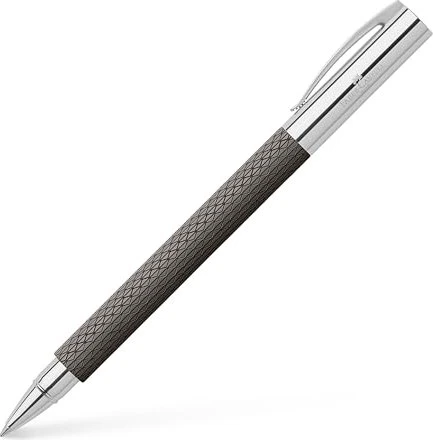 Faber-Castell Ambition OpArt Tintenroller (Mine) black sand/silber