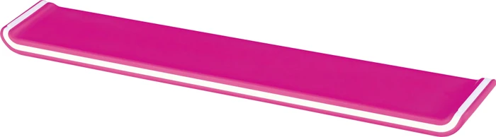 Leitz Ergo WOW höhenverstellbare Handgelenkauflage für Tastatur, rosa/weiß