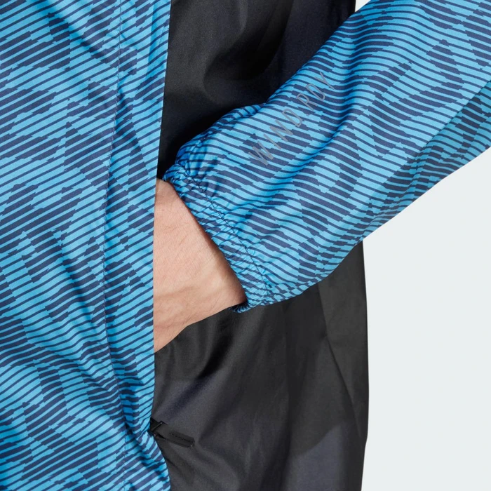 adidas Terrex Trail Running Funktionsjacke pulse blue/black (Herren)