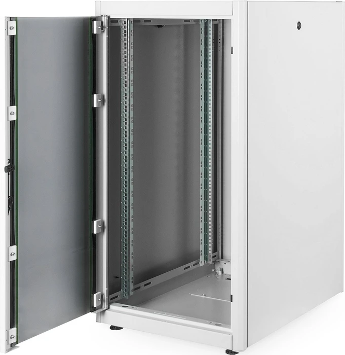 Digitus Dynamic Basic Serie Serverschrank 22HE, Sicherheitsglastür, IP2X, grau, 800mm tief