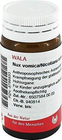 WALA Nux Vomica/Nicotiana Comp. Globuli, 20g