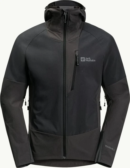Jack Wolfskin Alpspitze Hoody Funktionsjacke phantom (Herren)