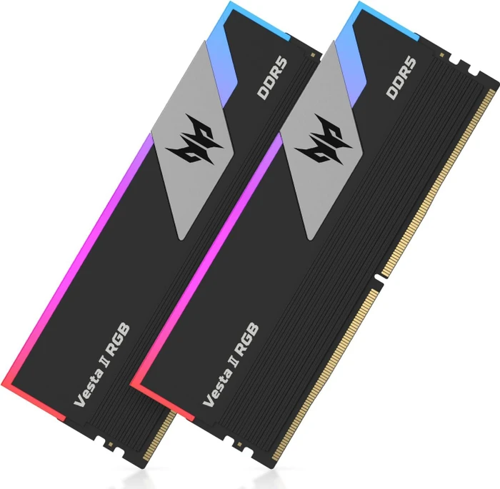 Acer Predator Vesta II schwarz UDIMM 64GB Kit, DDR5-6000, CL30-38-38-76, 2RX8