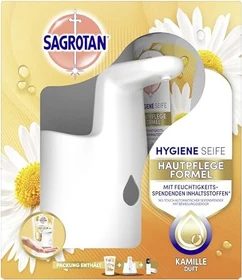 Sagrotan No-Touch Starterset Kamille Seifenspender, 250ml