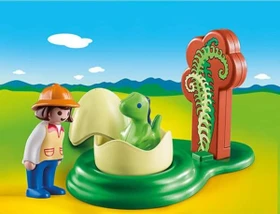 playmobil 1.2.3 Dino-Baby im Ei