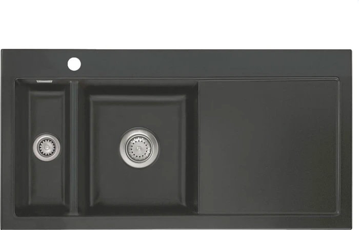 systemceram Mera 100 Einbau Becken links schiefer