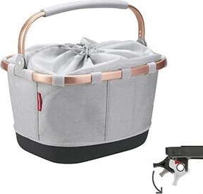 Reisenthel Carrybag GT Uniklip 2 Fahrradkorb twist sky rose
