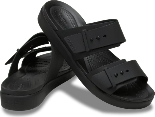 Crocs Brooklyn Buckle Low schwarz (Damen)