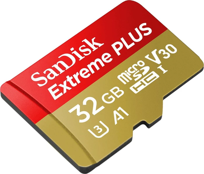 SanDisk Extreme PLUS R100/W90 32GB Kit, UHS-I U3, A1, Class 10
