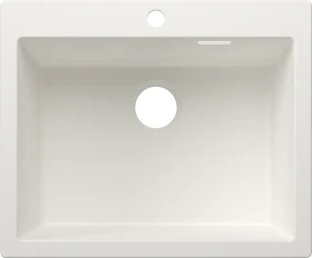 Blanco Pleon 6 Becken mittig weiß