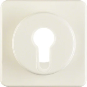 Berker Zentralstück für Schlüsselschalter/-taster IP44, weiß