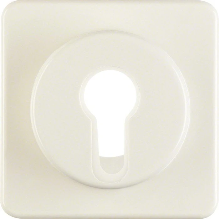 Berker Zentralstück für Schlüsselschalter/-taster IP44, weiß