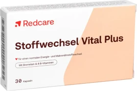 Redcare Stoffwechsel Vital Plus Kapseln, 30 Stück