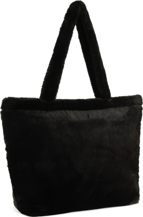 Puma UP Faux Fur Teenager Shopper puma black