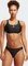 adidas 3-Streifen Bikini-Set schwarz/weiß (Damen) Vorschaubild