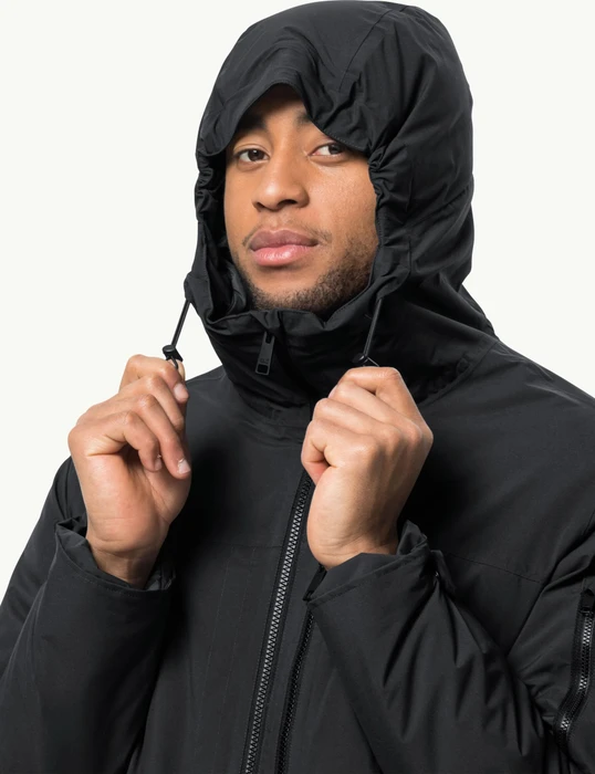 Jack Wolfskin Koenigsbau Parka Funktionsjacke schwarz (Herren)