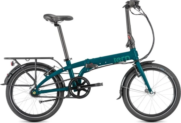 Tern Link D7i satin peacock green/turquoise