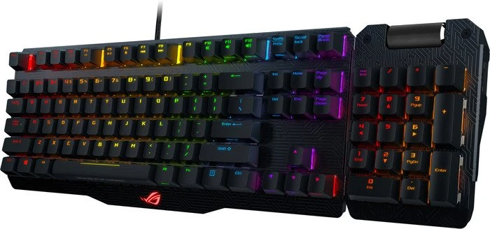 ASUS ROG Claymore, LEDs RGB, MX RGB RED, USB, DE