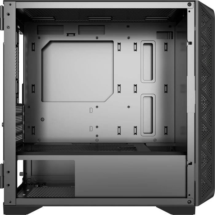Gembird Fornax MK200F Black, Glasfenster