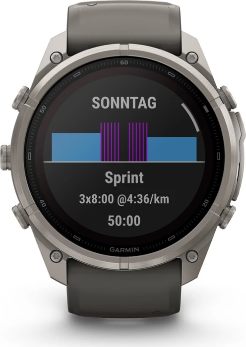 Garmin Fenix 9 Pro Solar 51mm titanium/pebble grey