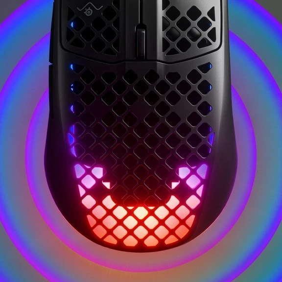 SteelSeries Aerox 3 Wireless schwarz, USB/Bluetooth