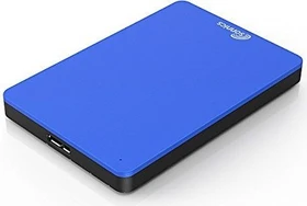 Sonnics Portable External Hard Drive, blau, 750GB, USB 2.0 Micro-B