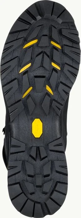 Jack Wolfskin Force Trekker Texapore Mid black/burly yellow xt (Herren)