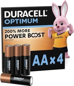 Duracell Optimum Mignon AA, 4er-Pack