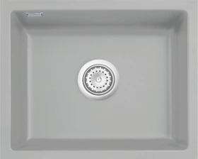 systemceram Mera 50 U/g Unterbau Becken mittig titan