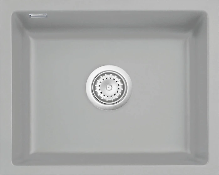 systemceram Mera 50 U/g Unterbau Becken mittig titan