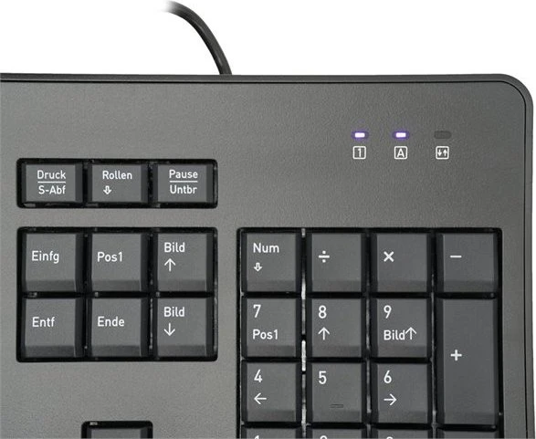 Wortmann Terra Keyboard 1500, schwarz, USB, DE