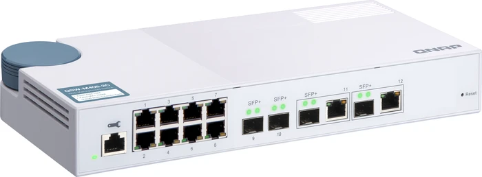 QNAP QSW-M400 Desktop Gigabit Managed Switch, 8x RJ-45, 2x SFP+, 2x RJ-45/SFP+