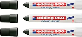 edding 950 Pastenmarker schwarz, 5er-Pack