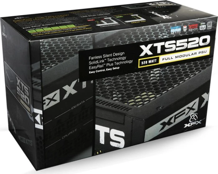 XFX XTS Series 520W, ATX 2.31