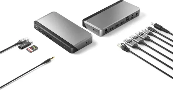 Alogic MX3 USB-C Triple Display DP Alt. Mode Docking Station - With 100W Power Delivery, USB-C 3.1 [Buchse]