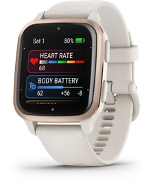 Garmin Venu SQ 2 Music ivory/peach gold