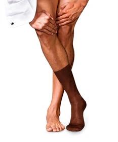 Falke No. 9 Pure Fil d'Écosse Socken acacia (Herren)