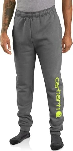 Carhartt Relaxed Fit Midweight Tapered Graphic Trainingshose lang carbon heather (Herren)
