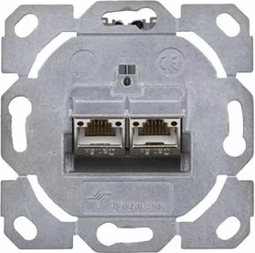Telegärtner Modulaufnahme AMJ-SL 2-fach UP/0 flex